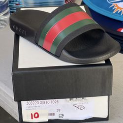 Gucci Slide Size 10 Kids 