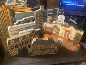 Cats Meow Wood Buildings 