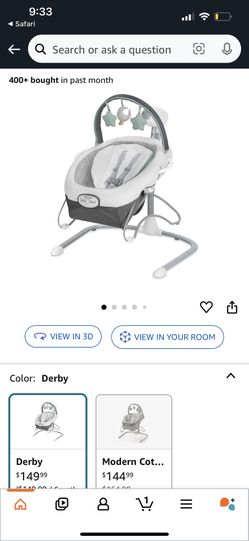 Graco Soothe 'n Sway LX Baby Swing