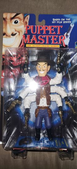 1997 Vintage Full Moon Toys Puppet Master Six Shooter Gold Variant