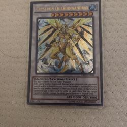 Yugioh Card Crystron Quariongandrax