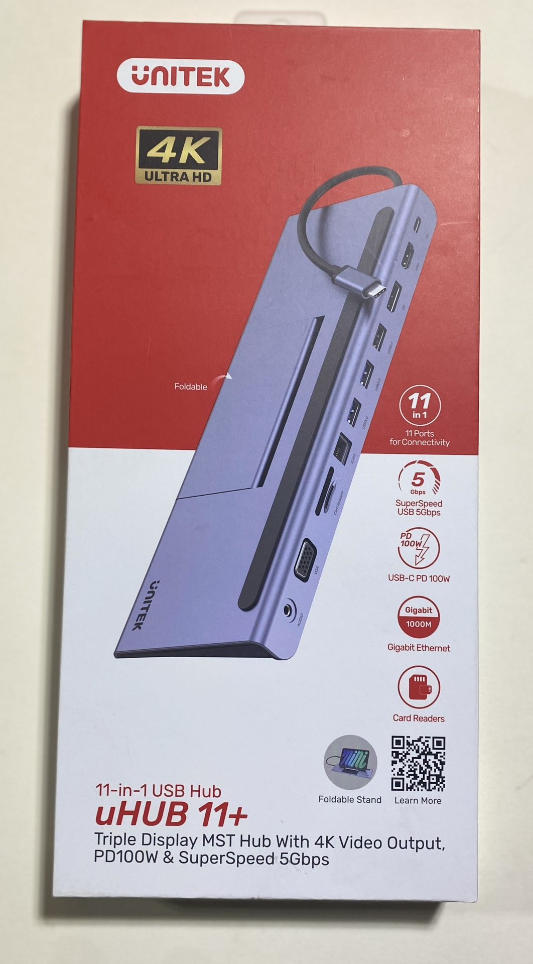uHUB 11+ 11-in-1 USB-C Ethernet Hub