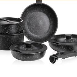 12 pieces cookware set