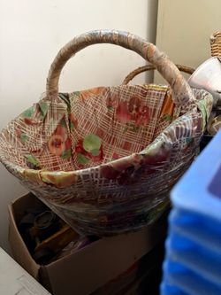 Canasta Grande Artesanal Mexicana para Tacos de Canasta