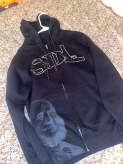 SDL rhinestone hoodie