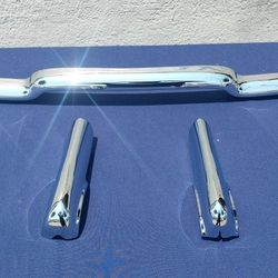 1949, 1950 Chevrolet Rear Trunk Guard, Rear Chevy Guard, Rear Cross Bar.
