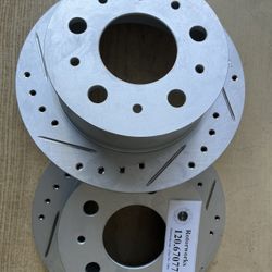 Dodge Ram ProMaster 1500, 14-15-16-17-18-19-20-21 Rear Drill Slot Brake Rotor