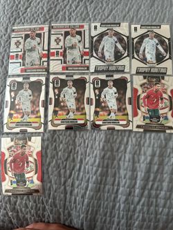 Cristiano Ronaldo FIFA Prizm World Cup and select road to World Cup soccer cards