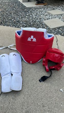 Taekwondo Sparring Gear Set – 3 Pieces