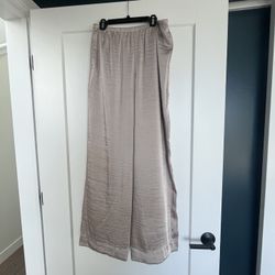 Faux Silk Pant - Size Small