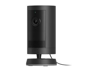 Ring Outdoor Cam Plus | Plug-In | 2K Video and Ring Vision Color Black