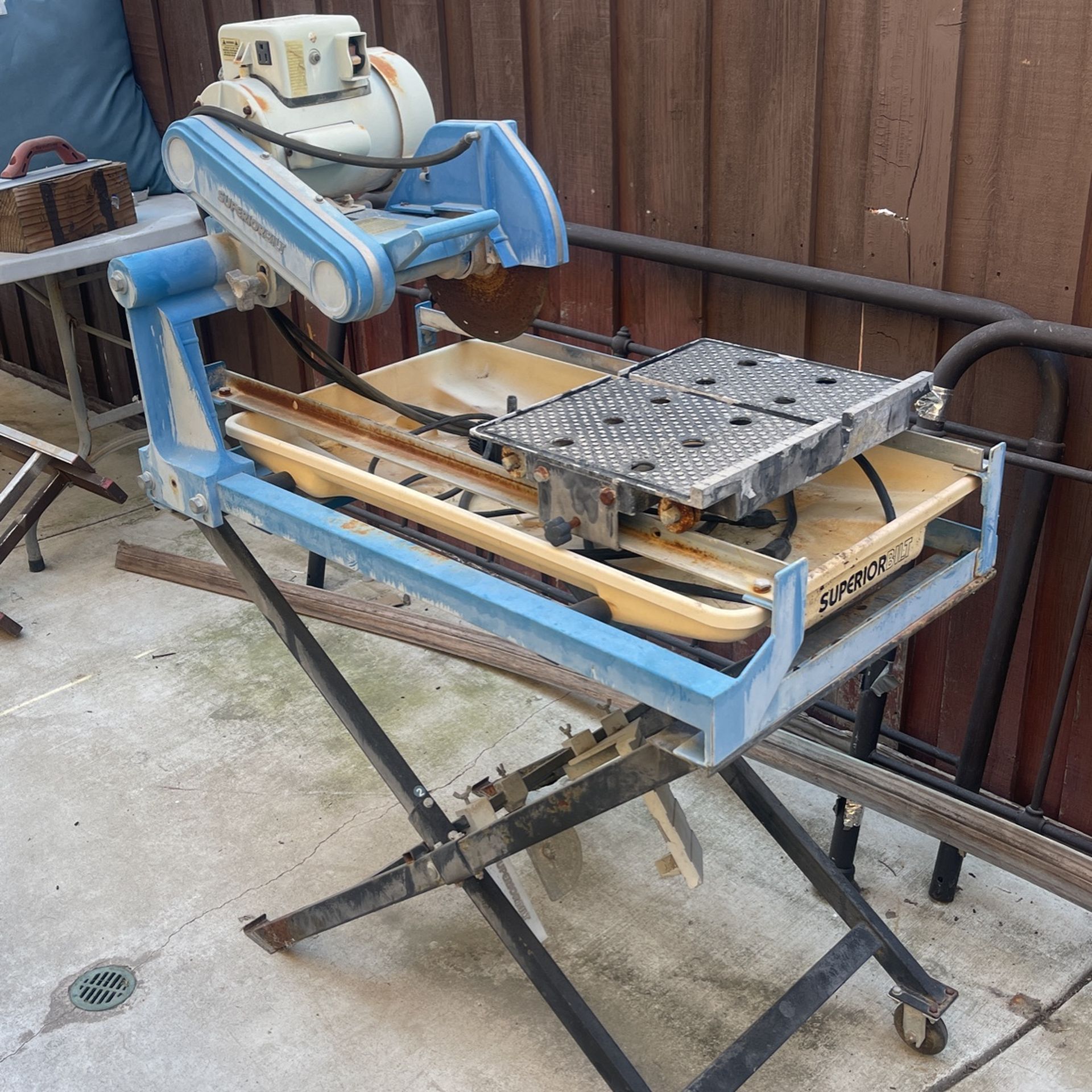 SuperiorBilt 10" Wet Tile Saw