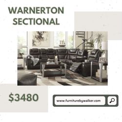 Warnerton Power Reclining Sectional 