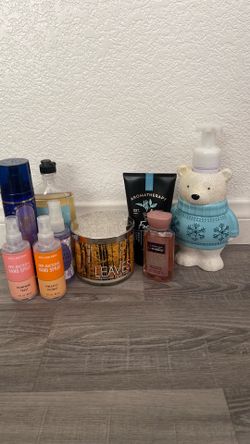 Bath and body 9 piece bundle