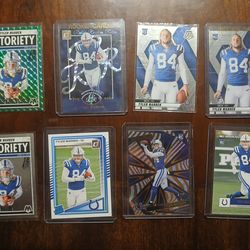 Football tyler Warren rc cards