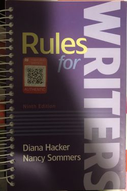 Rules for writers