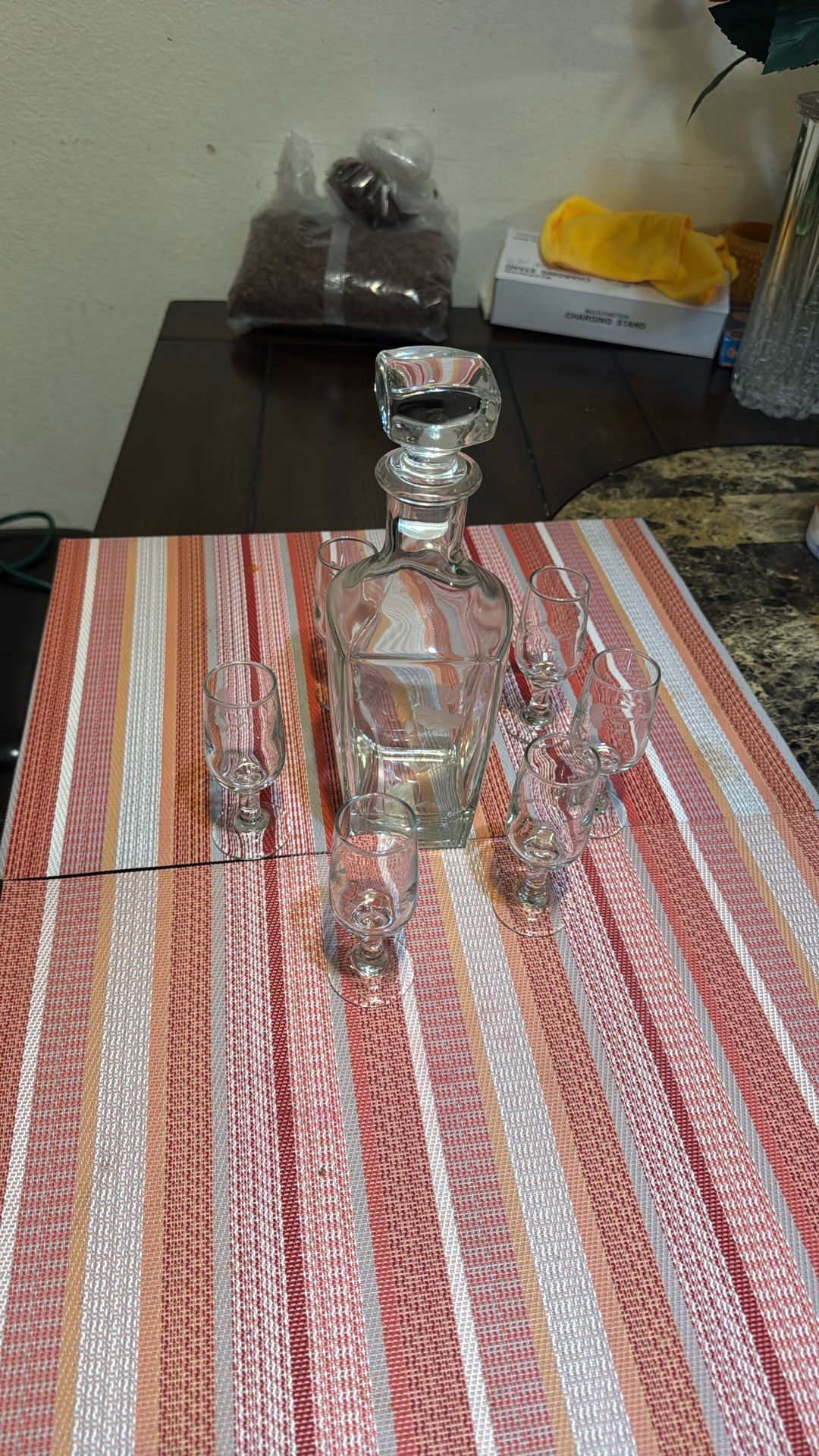 7 Piece Crystal For Your Favorite Drink