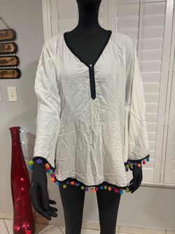 Bohemian tunic top