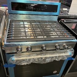 KitchenAid 30” Wide Freestanding Gas Range - New