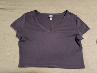 Black Cropped Shirt