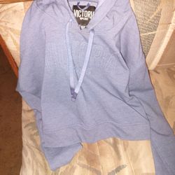 Victoria's Secret Sport Crop Sweatshirt Size Medium