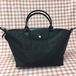 Longchamp Le Pliage Neo Tote Bag Size Large Black