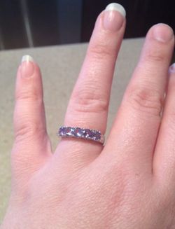 Tanzanite & Sterling Silver Ring