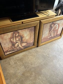 Gold Frames Wall Art