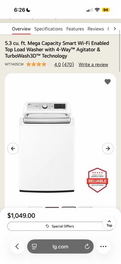 LG Washer and Dryer set
