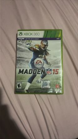 NFL Madden 15 For X-box 360