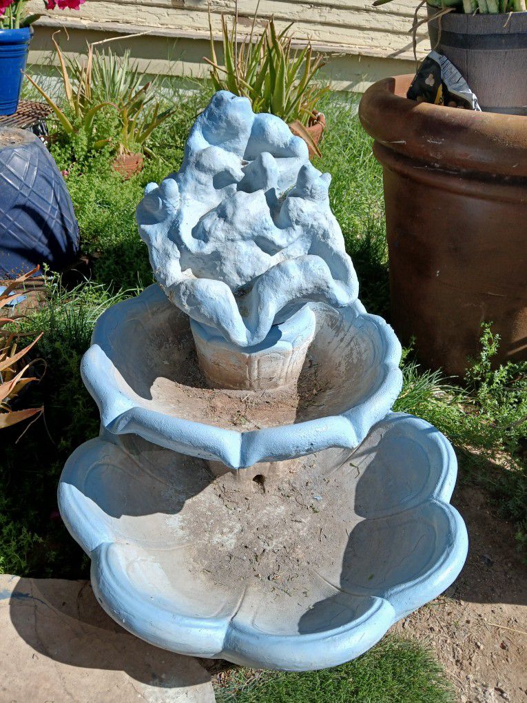 Water Fountain Cement 