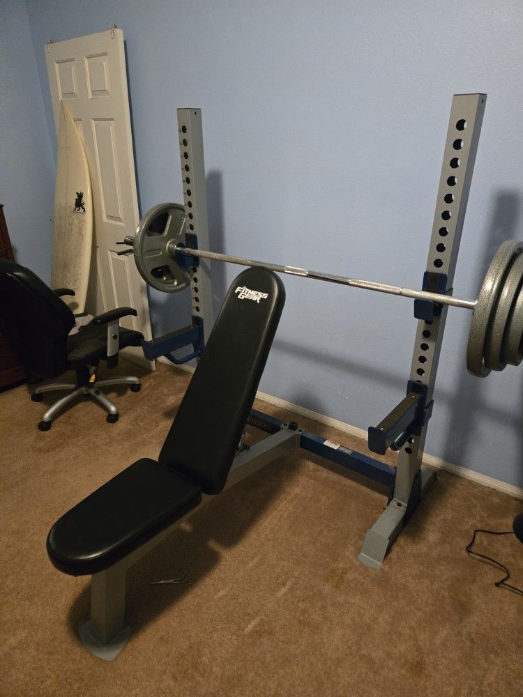 Bench And Weight Set