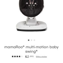 mamaRoo® multi-motion baby swing®