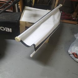 Extra Large Projection Screen, Was Used For Outside Movies