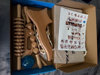 Wood Therapy Massage Tool Set