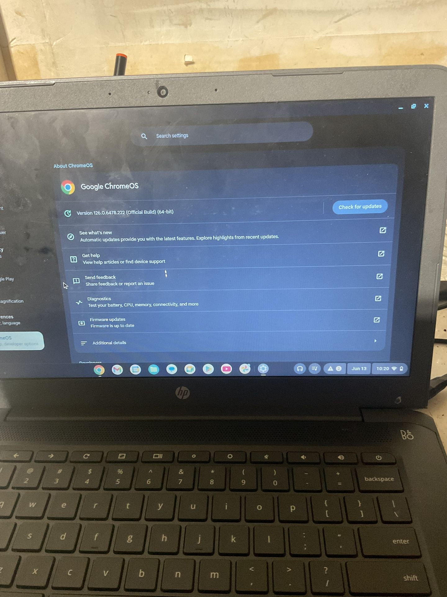 2020 Hp Chromebook Laptop