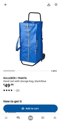 IKEA shopping grocery storage cart