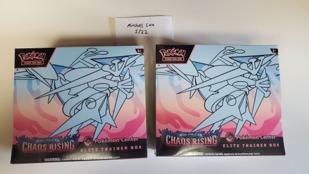 Chaos Rising Pokemon  Center ETBs