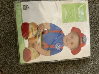 Baby Firemen Firefighter Costume NEW
