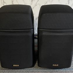 RCA (Realistic) Model 40-5007 Speakers In GOOD Condition 