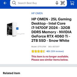 Hp Omen 25 L