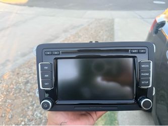 2014 gti / RCD-510 premium 8 touch screen radio