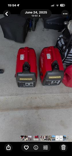 Generators, Honda, inverters