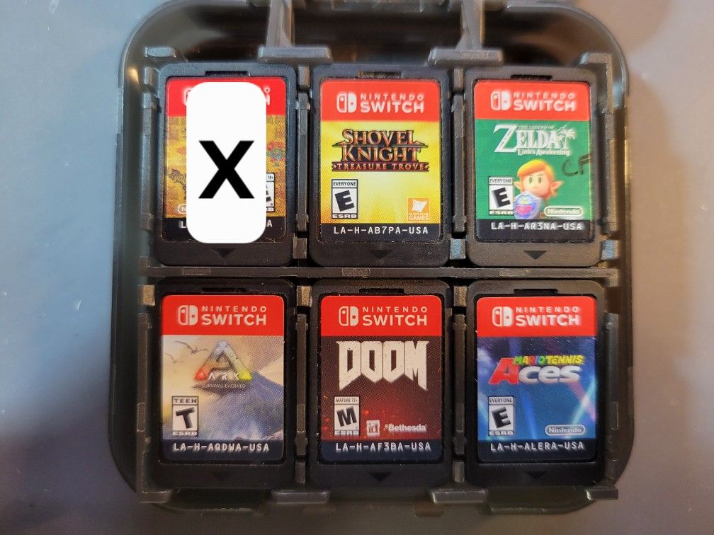 Nintendo Switch Games Without Cases