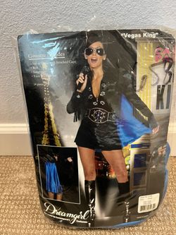 Vegas King Costume Women Size Small