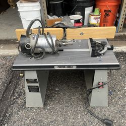 Porter Cable Router Table W/router