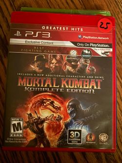 Mortal Kombat Komplete Edition PS3