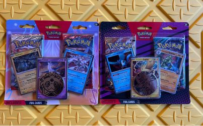 Pokemon blister packs