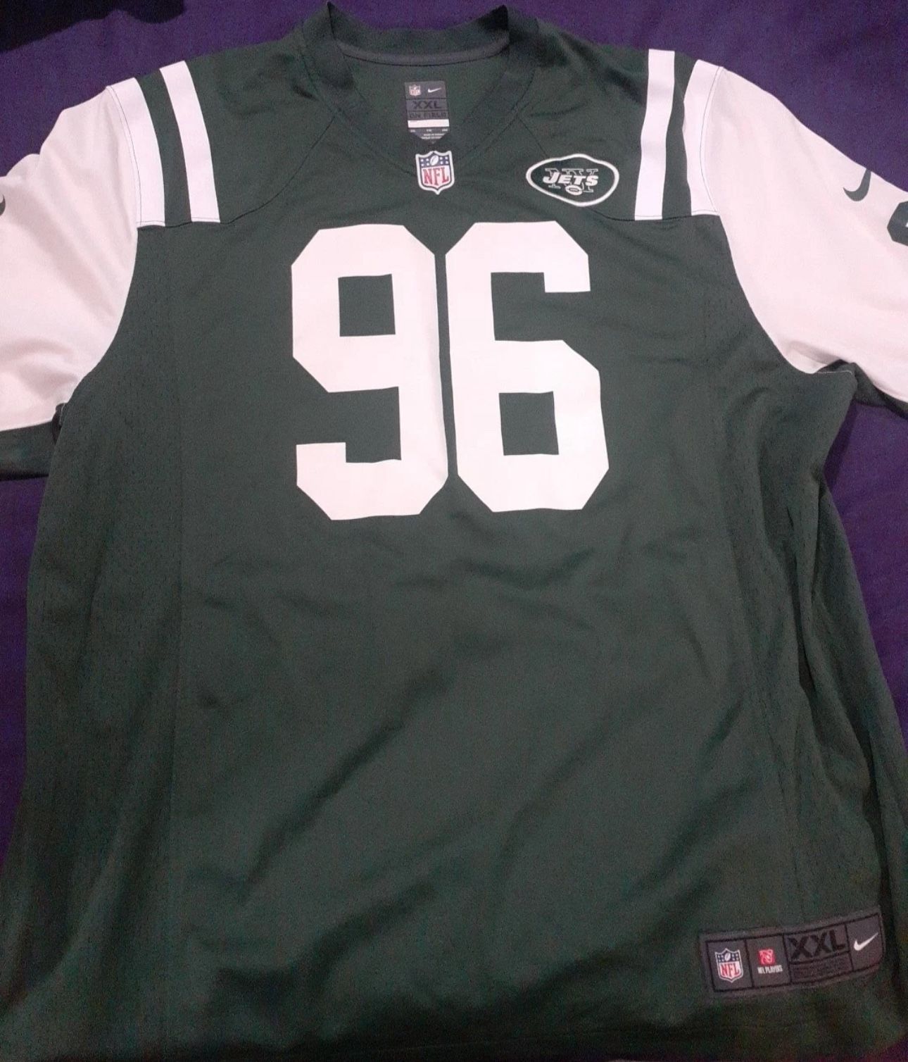 Muhammad Wilkerson #96 New York Jets Nike on Field NFL Jersey XXL 