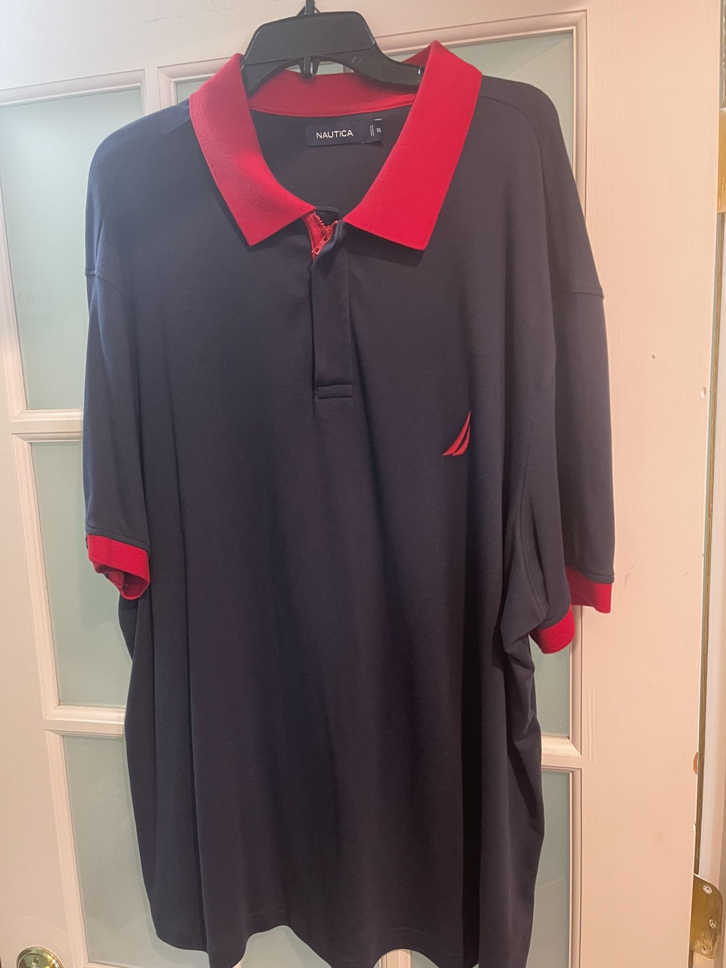 NAUTICA 1/4 ZIP POLO